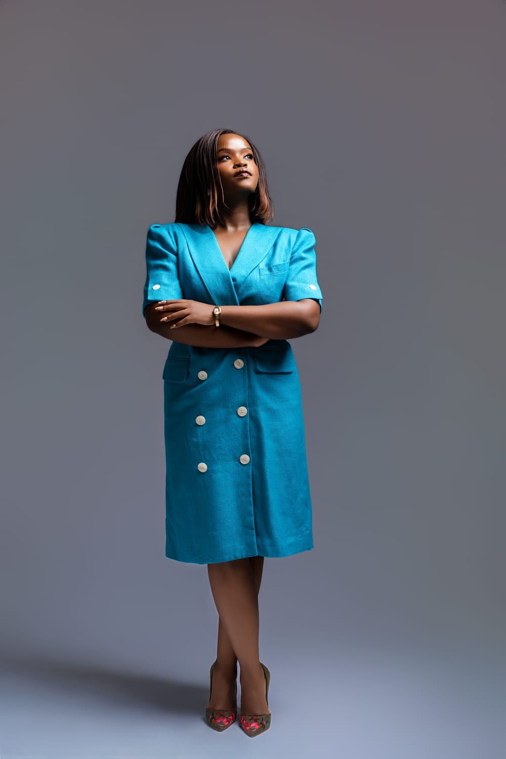Wangari - Blue Blazer